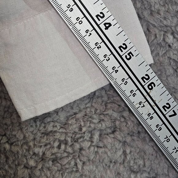 New Gap Women's Bright White Button-Up Shirt S Linen blend Capsule Beach top - Picture 12 of 15